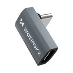 WOZINSKY USB-C 40 Gb/s 240 W 8K otg kotni adapter - siv