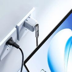 WOZINSKY USB-C 40 Gb/s 240 W 8K otg kotni adapter - siv