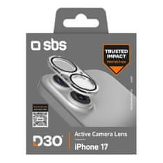 SBS Zaščitno steklo za iPhone 17 s tehnologijo D3O Camera Glass