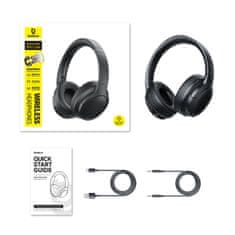 BASEUS Brezžične slušalke Bass BH1 Bluetooth - črne