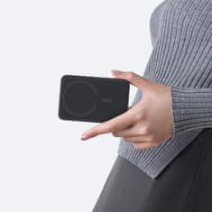 BASEUS Powerbank 10000 mAh 22,5 W s kablom USB-C EnerFill FM11 Ultra-Mini MagSafe – črn