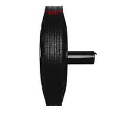 KOLO ZA KOŠ ZA SMETI MGB 120L 240L ČRNO 200MM