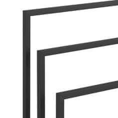 Physa Stoječi talni stojalo za 3 brisače STAL 65 x 21,5 x 84 cm, temno siva