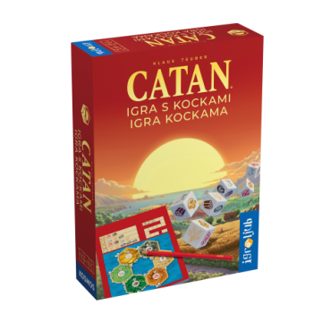 Igroljub Catan s kockami družabna igra