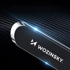 WOZINSKY Magnetno držalo za telefon za armaturno ploščo, črno, samolepilno