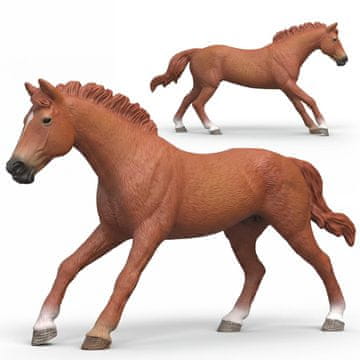 Schleich SLH14915 Schleich Horse Club - Čistokrvni angleški žrebec, figurica za otroke 3+