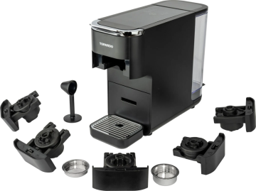 Tornado TCM-7042-GS 5 v 1 večkapsulski kavni aparat (Nespresso/kavni prah/LAVAZZA blue/ESE blazinice (44 mm)/ DOLCE GUSTO)