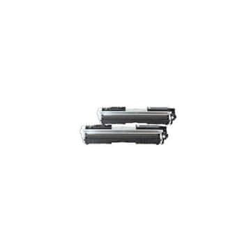 PremiumPrint Komplet 2 tonerjev CE310A HP, Canon črna