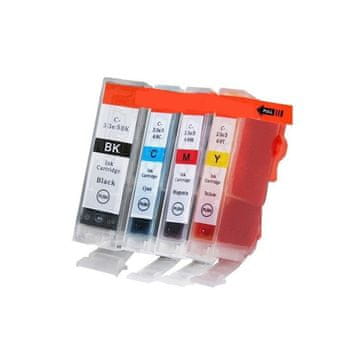 PremiumPrint Komplet 5 kartuš BCI 3E Canon (4 barve)