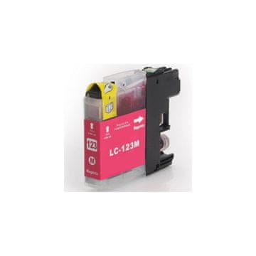 PremiumPrint Kompatibilna kartuša LC123 Brother (Magenta)