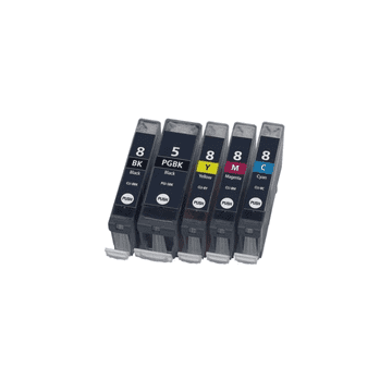 PremiumPrint Komplet 10 Kartuš CLI 8, PGI 5 Za Canon (4 Barve)