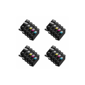 PremiumPrint Komplet 20 kartuš PGI 520, CLI 521 Canon (4 barve)
