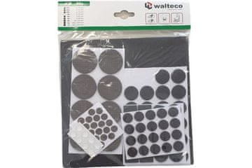 Walteco Komplet filcanih blazinic Set of felt, EVA pads and door dampers, black, 99 pcs.