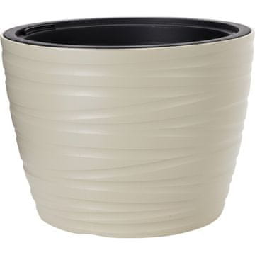 ProGarden Cvetlični lonček KO-Y89300750 premer 47x višina 35 cm siva taupe