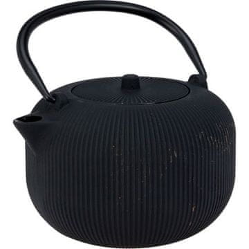 SIAKI Čajnik KO-C82000010 jeklo 1000 ml črna