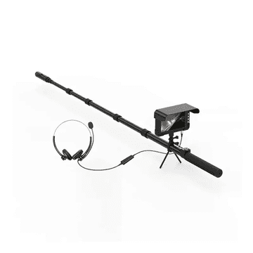 Secutek Teleskopska 5 m inšpekcijska kamera PTZ 360° – Life Detector s 7" zaslonom na dotik DVR in dvosmernim zvokom SEE-LD360