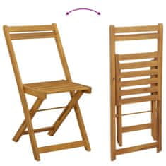 Vidaxl Zunanje bistro stolice 2 szt. Temno siva 40 x 53 x 80 cm