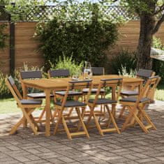 Vidaxl Zunanje bistro stolice 8 szt. Temno siva 40 x 53 x 80 cm