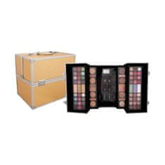2K Cosmetics Super Model Beauty Train Case Gold set ličil 122,6 g za ženske