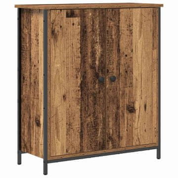 Vidaxl Strani šal Star les 70 x 30 x 80 cm Konstruiran les