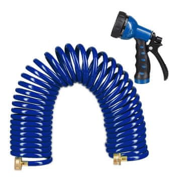 Northix Spiralna vrtna cev 10 m z brizgalno pištolo 7 načinov