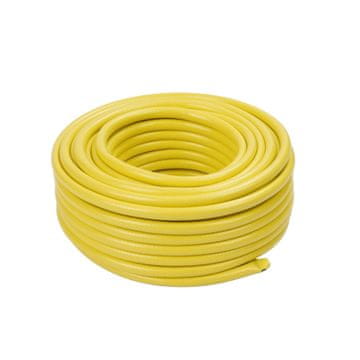Northix Vremensko odporna rumena vrtna cev, UV odporna, 1/2-palčni priključki