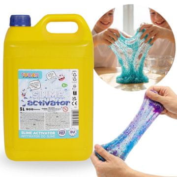 Tuban TUBAN Aktivator za SLIME, varen za otroke, tekočina za modelirno maso, velika vsebina 5L