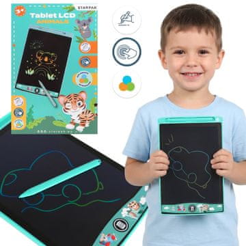 STARPAK LCD risalna tablica, izginjajoče pero za fante, grafična tablica + pisalo, čarobna tabla