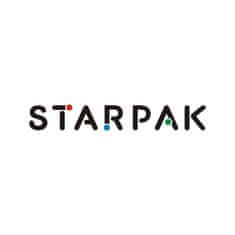 STARPAK Modri medvedek, dekliška torba za športne čevlje, šolska torba z ramenskim pasom za otroke, torba-nahrbtnik 38x33 cm