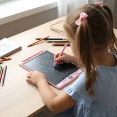 STARPAK LCD risalna tablica, izginjajoče pero za dekleta, grafična tablica + pisalo, čarobna tabla