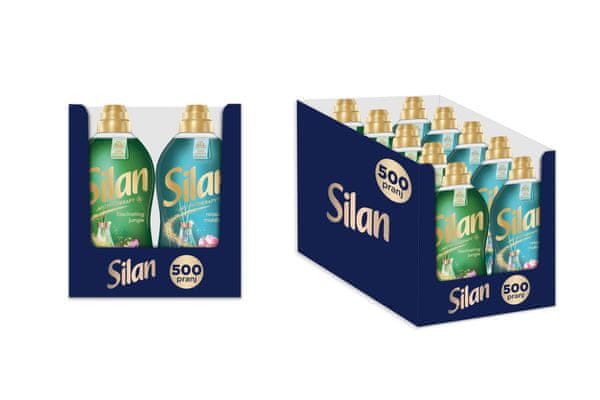 Paket mehčalcev Silan Aromatherapy & Jungle