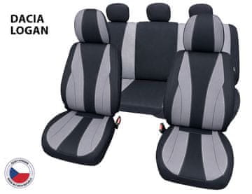 Cappa Avtoprevleke Perfetto TM Dacia Logan črna/siva