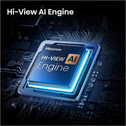 Hisense 85U7SE AI obdelava slike