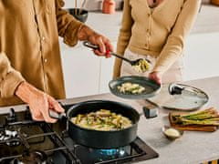 Tefal Excellence G7 visoka ponev s pokrovom, 28 cm, indukcija (G3207202)