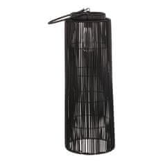 Autronic Svetilka umetni ratan, stebričast, LED osvetlitev, velikost L, sivo-črna (PLA106-L)