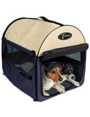 Trixie Tcamp najlonski zaboj 40x40x55cm Modra/Beige 1 kos