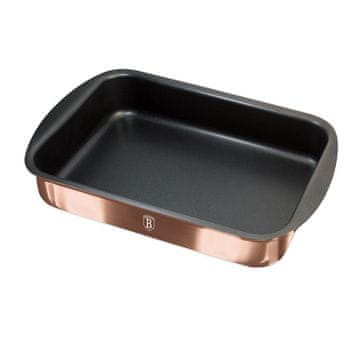 Pladenj za peko s titanovo površino 35x27 cm Rose Gold Collection BH-7896
