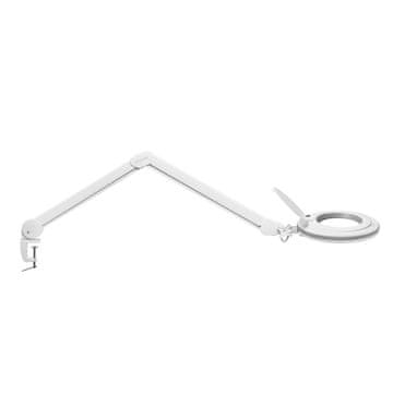 Handy namizno povečevalno steklo z vgrajeno LED svetilko, 6500K, nastavljiva, 9W, 45 LED bela