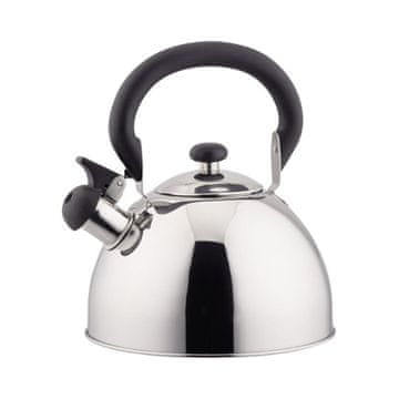 Eva Čajnik s črnim bakelitnim ročajem / 2,3l / inox / indukcija