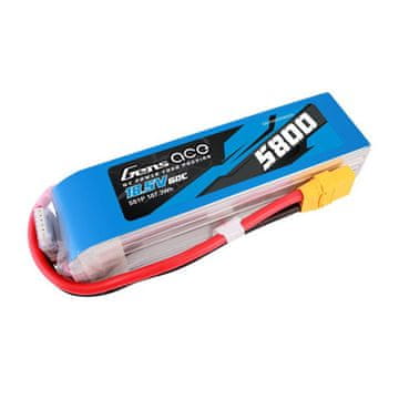 Gens Ace 5800mAh 60C 18.5V 5S1P LiPo baterija z XT90 vtičem