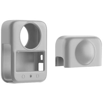 Puluz Silikonski ovitek PULUZ za DJI Osmo 360 z objektivom (siv)
