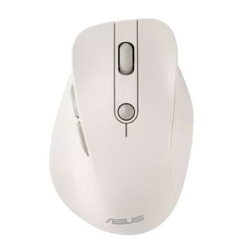 ASUS MD105 brezžična optična miška, Bluetooth, bela (90XB0AH0-BMU00)