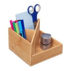 Northix Bambusovo držalo za pisala organizator 25 cm 100% naravno