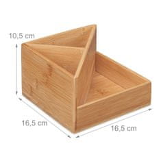 Northix Bambusovo držalo za pisala organizator 25 cm 100% naravno