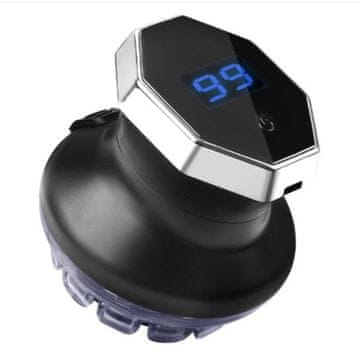 FRILLA® Samodejni krožni prirezovalnik las, 360° USB-C, 3 nastavitve dolžine, LED prikaz | IZICLIP