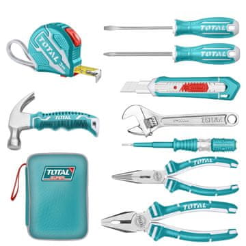 Total One-Stop Tools 9-delni set ročnega orodja (THKTHP90097)