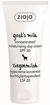 Ziaja Dnevna vlažilna krema SPF 20 Kozje mleko (koncentrirana vlažilna dnevna krema) 50 ml
