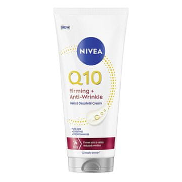 Nivea Krema proti gubam za vrat in dekolte Q10 200 ml