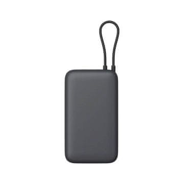 Xiaomi 22.5W Power Bank 20000 vgrajen USB-C, USB-C, USB-A, črna barva