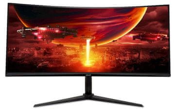 Acer Monitor Nitro ED340CURX0bmiipx 86,36 cm (34 ''), UWQHD VA 1 ms 200 Hz ukrivljen 1000R